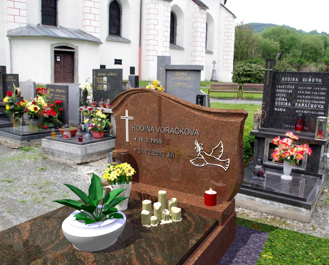 Monumento- 3D návrh