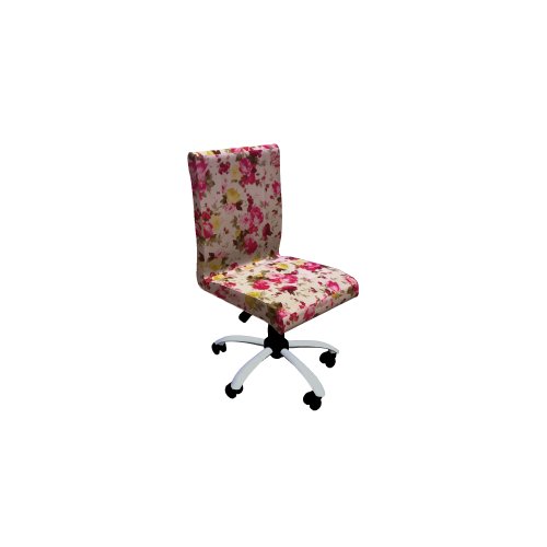 Möbel Čilek / Židle / Aks-8447 sl flora soft pembe - (500x610x900)