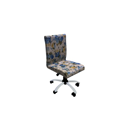 Möbel Čilek / Židle / Aks-8448 sl flora soft mavi - (500x610x900)
