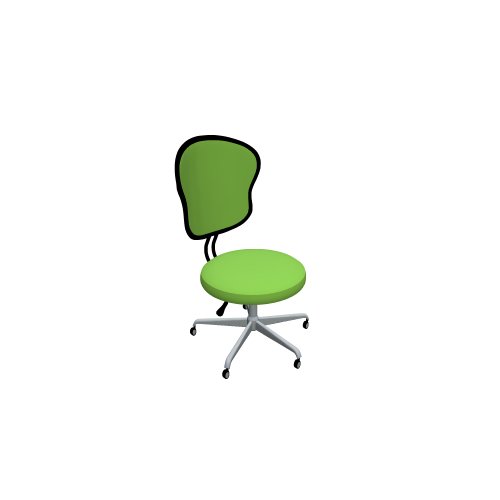 Möbel Čilek / Židle / Star kolcaksiz yesil - (550x600x910)