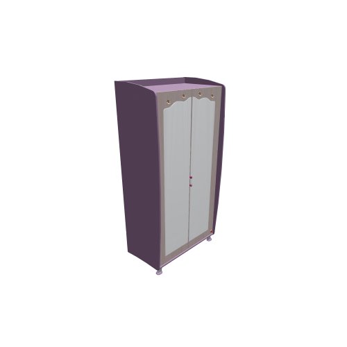 Möbel Čilek / Sl alimli / Slm-1001 sl alimli 2 kapili dolap - (1000x650x2080)