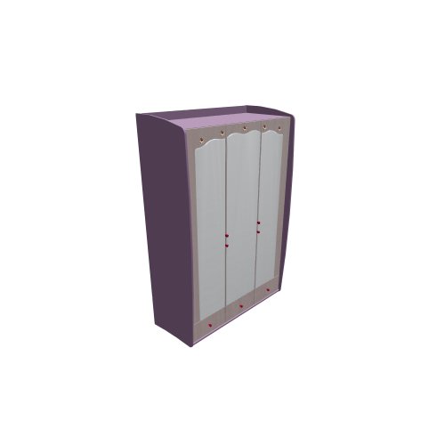 Möbel Čilek / Sl alimli / Slm-1002 sl alimli 3 kapili dolap - (1310x650x2080)