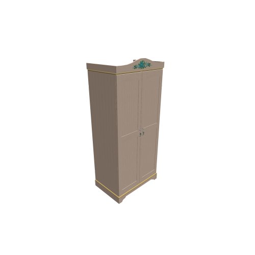 Möbel Čilek / Sl flora / Fr-1002-s 2 kapili dolap - (900x626x2040)