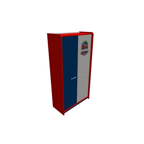Möbel Čilek / Speedy / Sy-1001 2 kapili dolap - (1000x460x1900)