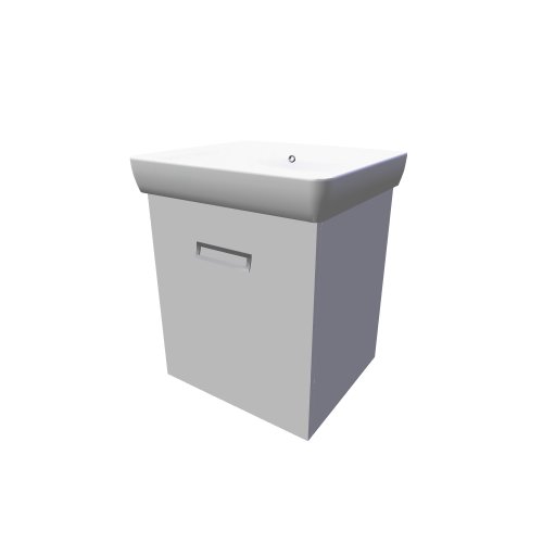 Dřevojas / Q mono / Q mono 550 bila - (550x475x650)