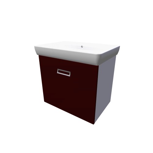 Dřevojas / Q mono / Q mono 700 s cervena lesk - (700x475x650)