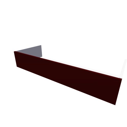Dřevojas / Top / Top 120 z s cervena lesk - (1200x455x212)