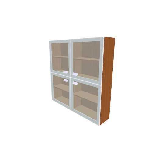 Dřevotvar JnO / Porte 02 - Oberschränke K + L + N / PORTE K2 dolní + horní - (1200x285x1200)