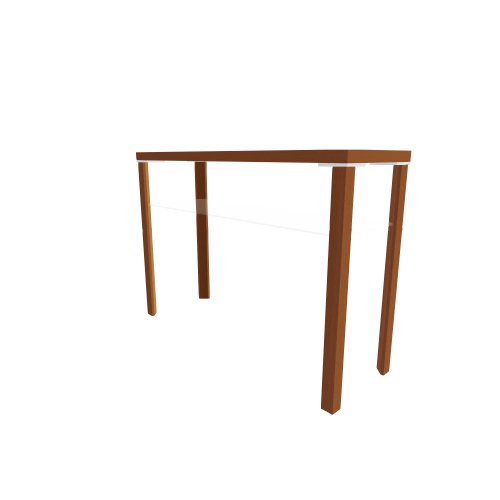 Dřevotvar JnO / Porte 05 - Tischen und Kaffeetischen / PORTE 3 se skleněnou policí - (1200x400x850)
