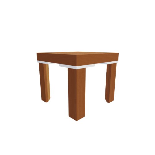 Dřevotvar JnO / Porte 05 - Tischen und Kaffeetischen / PORTE 4 - (285x285x250)