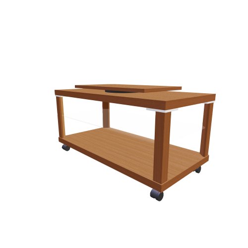 Dřevotvar JnO / Porte 05 - Tischen und Kaffeetischen / PORTE TV malý s točnou - (1000x500x521)