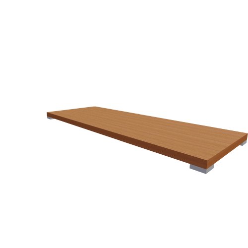 Dřevotvar JnO / Porte 07 - Regale / PORTE M11 s nizkou nohou - (1502x546x58)