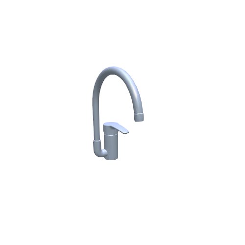 Grohe / Spültischbatterie Eurostyl / 33975001 - (96x260x322)