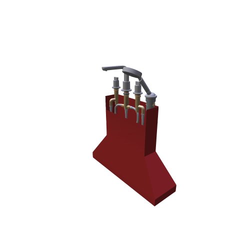 Hansgrohe / Hansgrohe Koupelnové armatury Metris S / 31446 13444180 - (702x279x786)