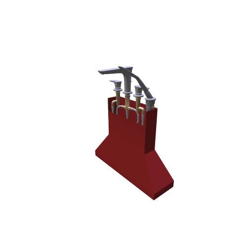 Hansgrohe / Hansgrohe Koupelnové armatury PuraVida / 15446 13444180 - (702x329x825)
