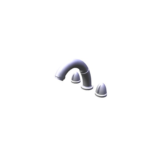 Hansgrohe / Hansgrohe Baterie na okraj vany a vanový sokl / 15633 - (260x232x180)