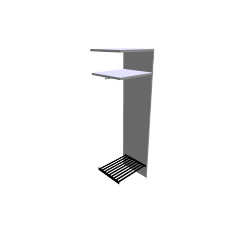 Kovos / Andere Möbel aus Metall / 2477-550-a - (551x504x1850)