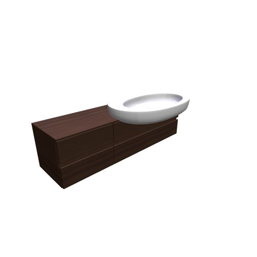 Laufen / Ilbagnoalessi one / 424152 - (1200x580x414)