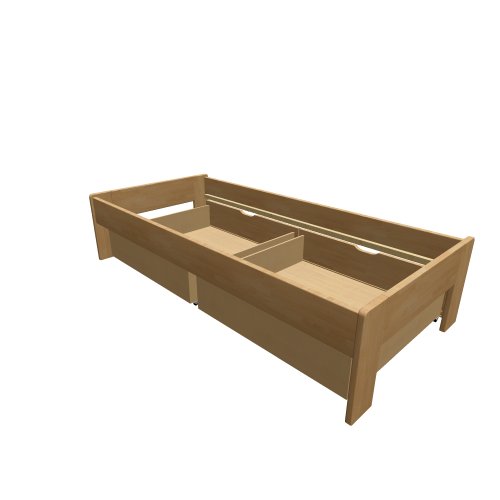 Montero / Betten der Buche Schlafcouch / Valenda b 90+2xup 1-2-90 - (980x2056x470)