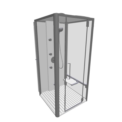 Palme / Scala-Dampfkabine / SCRQ1-dvere vpravo ve predu - (1022x1223x2174)