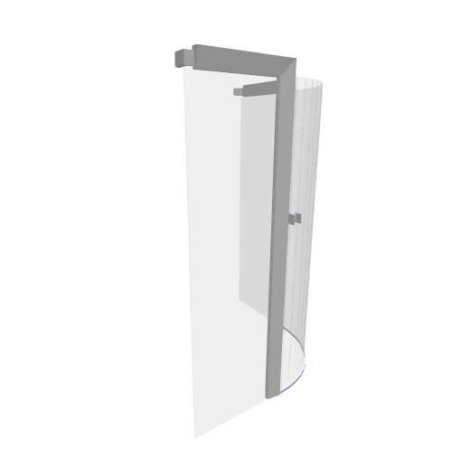 Palme / Vegas arcus / VRA 120 radius 500-vlevo - (1204x1190x1990)