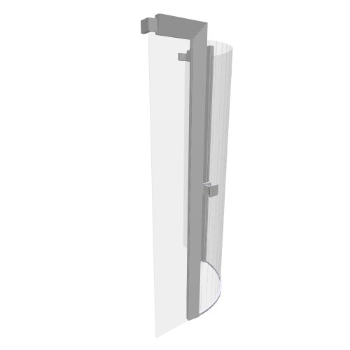 Palme / Vegas arcus / VRA 90 radius 500-vpravo - (890x904x1990)