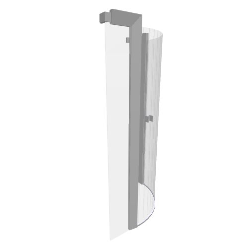 Palme / Vegas arcus / VRA 90 radius 55O-vlevo - (904x890x1990)