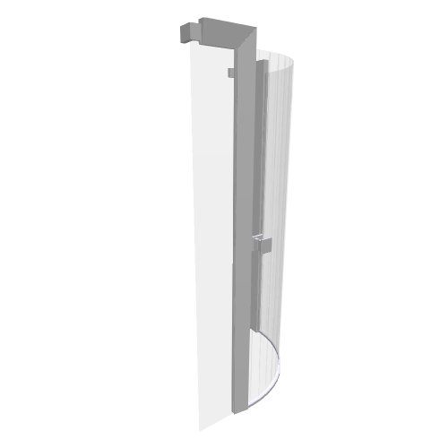 Palme / Vegas arcus / VRA 90 radius 55O-vpravo - (890x904x1990)