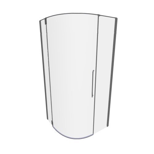 Palme / Vegas vario / VRV 90 radius 550-vlevo - (907x947x1934)