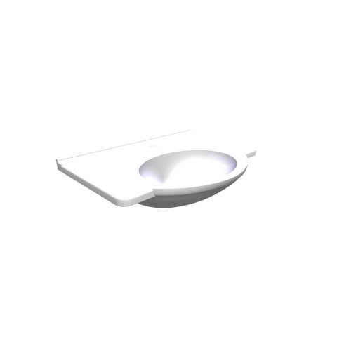 PolySystem / Hatria-separate Waschbecken / Y0BI - (580x440x150)