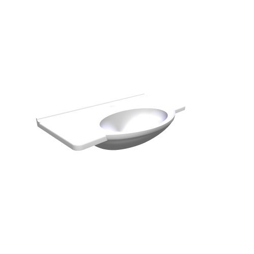PolySystem / Hatria-separate Waschbecken / Y0DS - (750x440x180)
