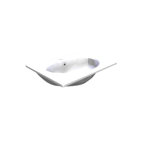 PolySystem / Hatria-separate Waschbecken / Y0HT - (650x500x210)