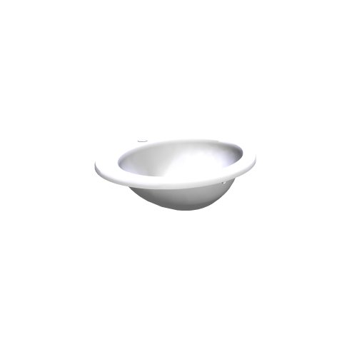 PolySystem / Hatria-separate Waschbecken / Y671 - (600x520x212)