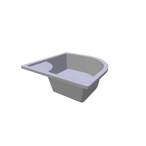 Ravak / Duschwannen - kaskada / Sabina tray 90 LA - (895x895x288)