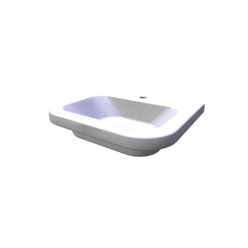 Ravak / Waschtische - chrome / Chrome 55 washbasin - (554x472x166)
