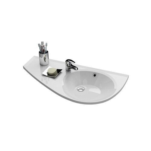 Ravak / Waschtische - avocado / Avocado 85 L washbasin - (450x850x125)