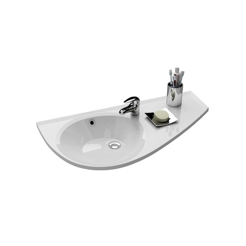 Ravak / Waschtische - avocado / Avocado 85 R washbasin - (450x850x125)