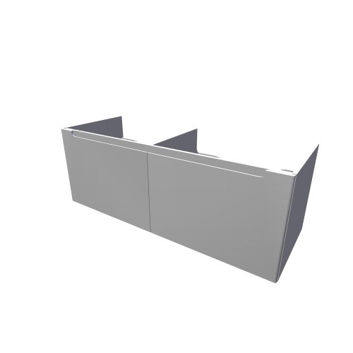 Ravak / Bathroom furniture - classic / Classic 130 washbasin - (1305x488x474)