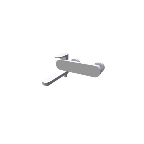 Ravak / Feinarmaturen - chrome / CR 022 00CR Wall mounted bathtub tap - (275x250x145)
