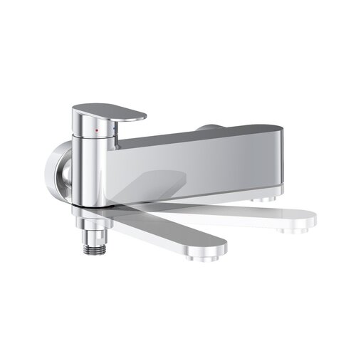 Ravak / Feinarmaturen - chrome / CR II 022 00CR Wall mounted bathtub tap - (220x136x138)