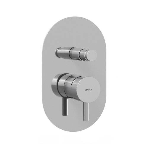 Ravak / Feinarmaturen - Espirit / ES 061 00CR O2 2 way concealed tap - (115x67x190)