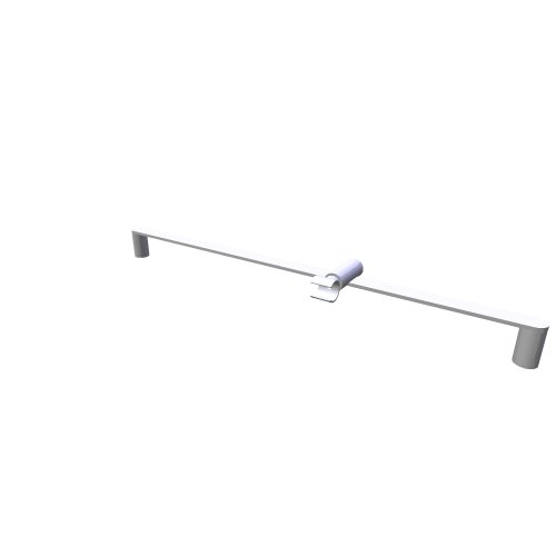 Ravak / Vodovodní baterie - Doplňky chrome / 977 00CR Shower bar - (700x103x73)