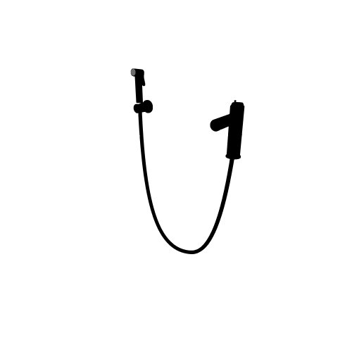 Ravak / Vodovodní baterie - Spring / SG 112 00CR Washbasin tap with bidet shower - (410x167x698)