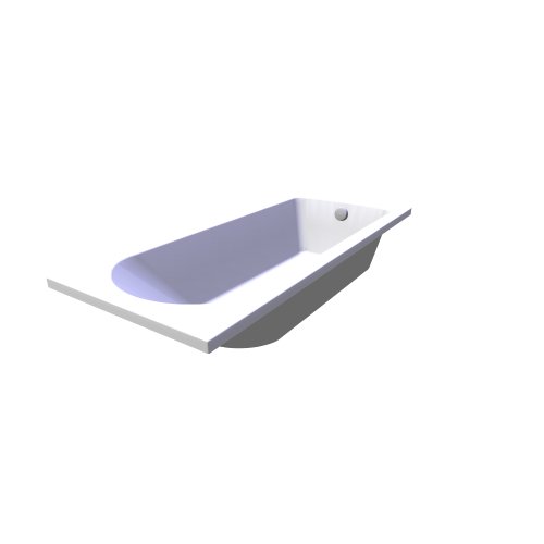 Ravak / Wanny i parawany nawannowe / Flow bathtub 170x75 - (750x1700x375)