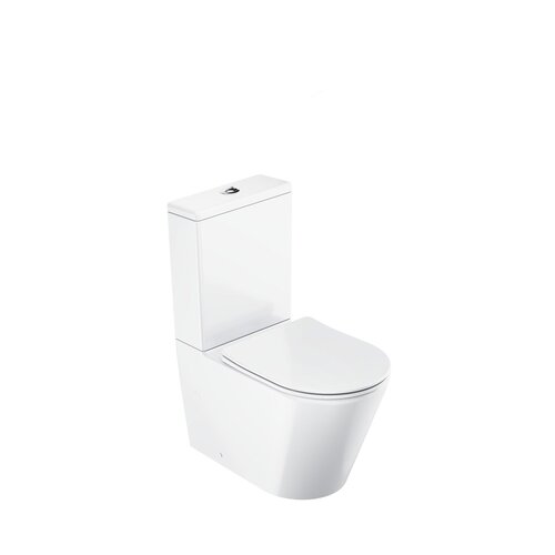 Ravak / Sanitární keramika / Elegant RimOff Monoblock toilet set - (356x618x828)