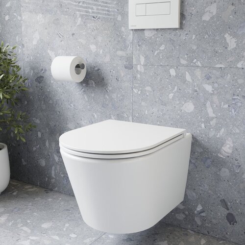 Ravak / Sanitární keramika / Flow RimOff toilet set - (356x508x344)