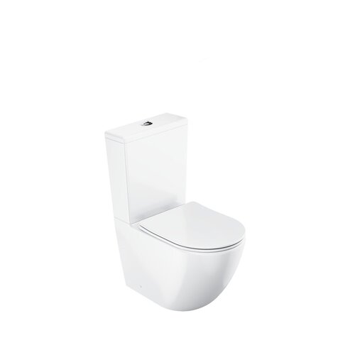 Ravak / Sanitární keramika / Optima RimOff Monoblock toilet set - (364x593x821)