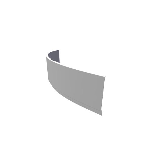 Riho / Wannenaufsaetzen - platte / P051 panel lyra 140x90 l - (1420x905x565)