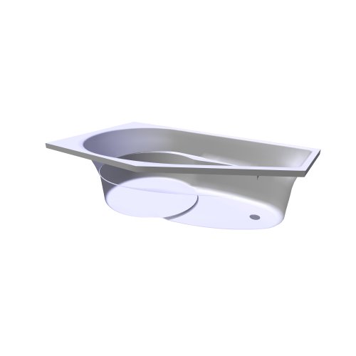 Riho / Badewannen / Ba34 yukon right 160x90 - (1600x900x462)