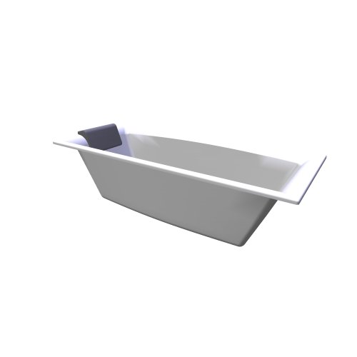 Riho / Badewannen / Br0200500k00131 still square 170x75 headrest and leds on left - (1700x750x546)